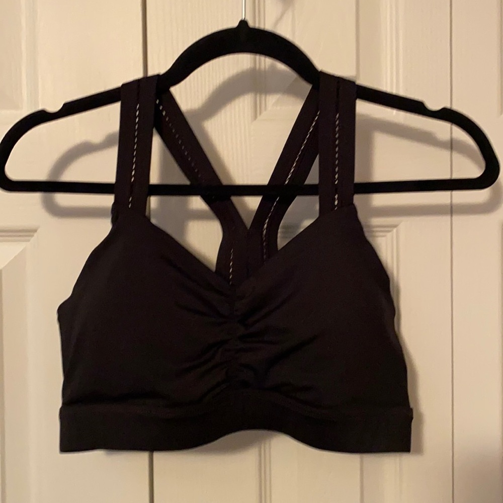 Handful Y back sports bra large